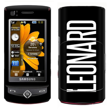   «Leonard»   Samsung S8300 Ultra Touch