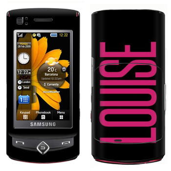   «Louise»   Samsung S8300 Ultra Touch