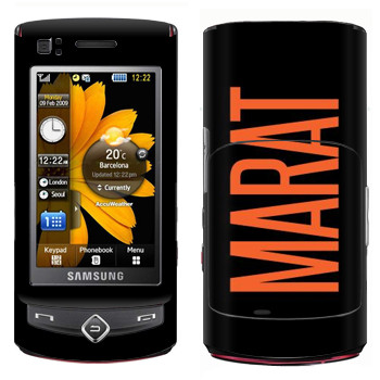   «Marat»   Samsung S8300 Ultra Touch