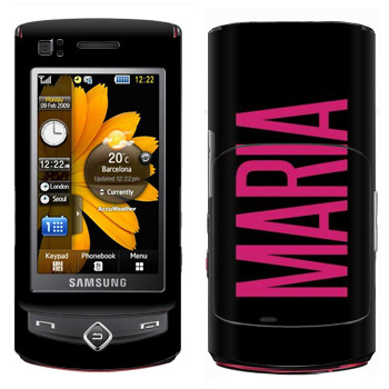   «Maria»   Samsung S8300 Ultra Touch