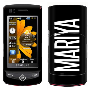   «Mariya»   Samsung S8300 Ultra Touch