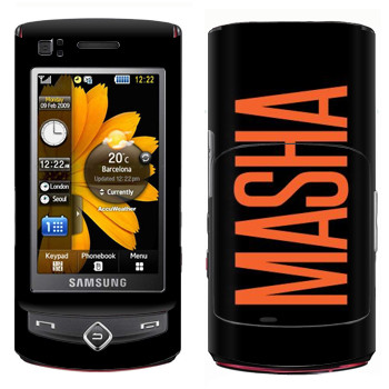   «Masha»   Samsung S8300 Ultra Touch