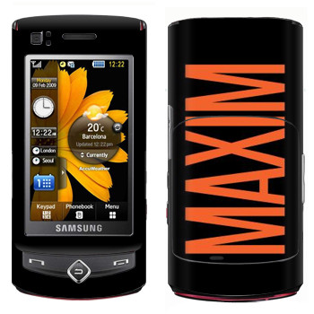   «Maxim»   Samsung S8300 Ultra Touch