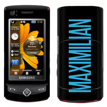   «Maximilian»   Samsung S8300 Ultra Touch