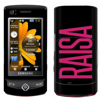   «Raisa»   Samsung S8300 Ultra Touch