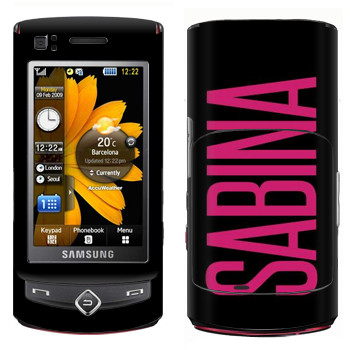   «Sabina»   Samsung S8300 Ultra Touch