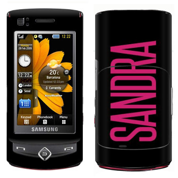   «Sandra»   Samsung S8300 Ultra Touch