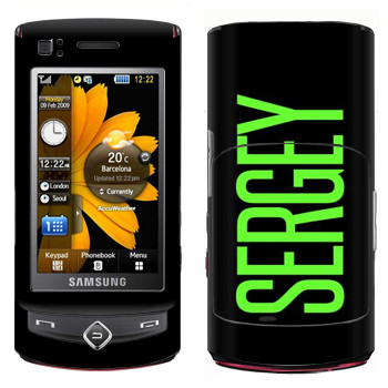   «Sergey»   Samsung S8300 Ultra Touch