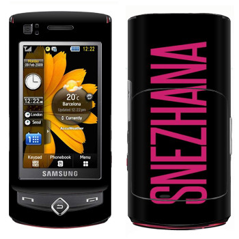   «Snezhana»   Samsung S8300 Ultra Touch