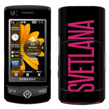   «Svetlana»   Samsung S8300 Ultra Touch