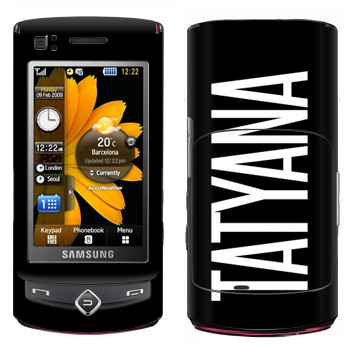   «Tatyana»   Samsung S8300 Ultra Touch