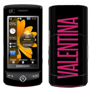   «Valentina»   Samsung S8300 Ultra Touch