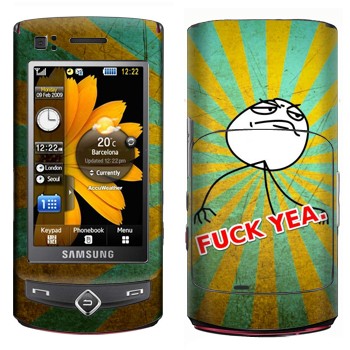   «Fuck yea»   Samsung S8300 Ultra Touch