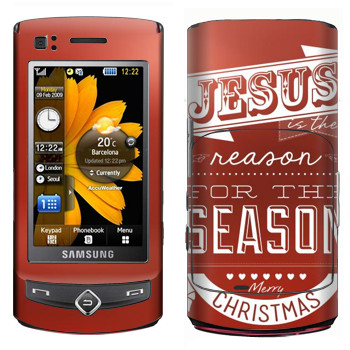   «Jesus is the reason for the season»   Samsung S8300 Ultra Touch