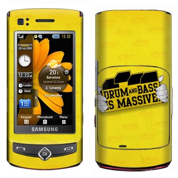   «Drum and Bass IS MASSIVE»   Samsung S8300 Ultra Touch