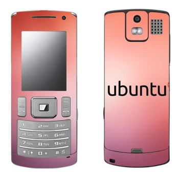   «Ubuntu»   Samsung U800 Soul