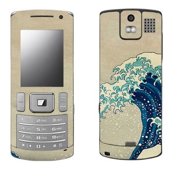   «The Great Wave off Kanagawa - by Hokusai»   Samsung U800 Soul