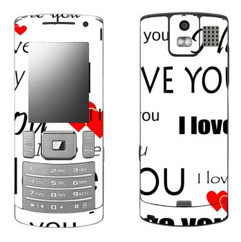   «I Love You -   »   Samsung U800 Soul