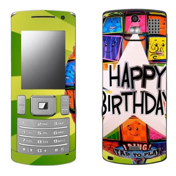   «  Happy birthday»   Samsung U800 Soul