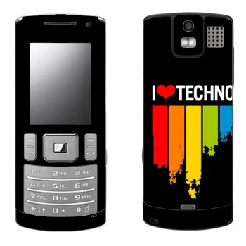   «I love techno»   Samsung U800 Soul