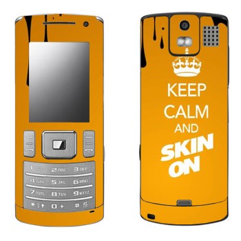   «Keep calm and Skinon»   Samsung U800 Soul