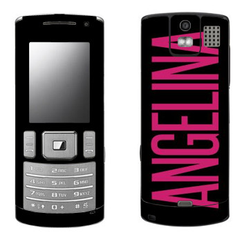   «Angelina»   Samsung U800 Soul