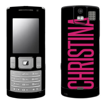   «Christina»   Samsung U800 Soul