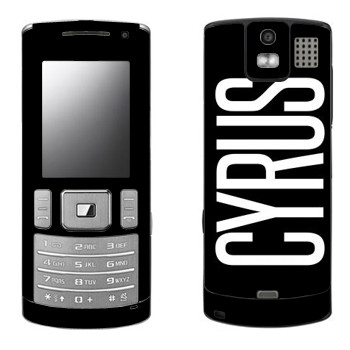   «Cyrus»   Samsung U800 Soul