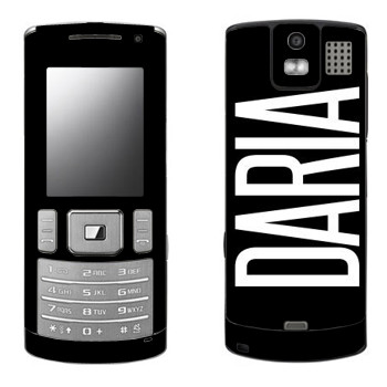   «Daria»   Samsung U800 Soul