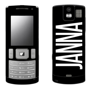   «Janna»   Samsung U800 Soul
