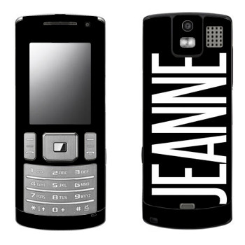   «Jeanne»   Samsung U800 Soul