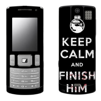   «Keep calm and Finish him Mortal Kombat»   Samsung U800 Soul