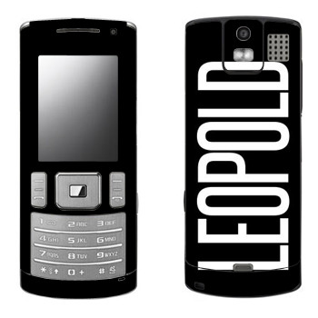   «Leopold»   Samsung U800 Soul