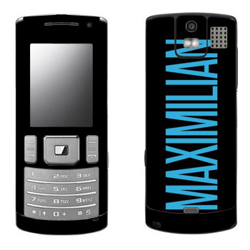   «Maximilian»   Samsung U800 Soul