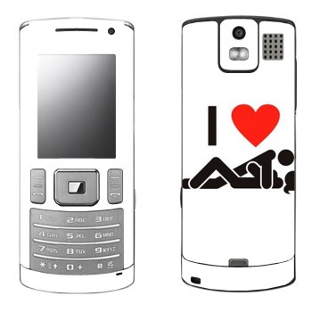   « I love sex»   Samsung U800 Soul