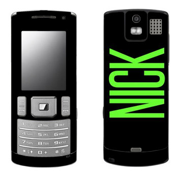   «Nick»   Samsung U800 Soul