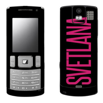   «Svetlana»   Samsung U800 Soul