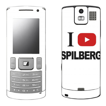   «I love Spilberg»   Samsung U800 Soul