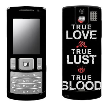   «True Love - True Lust - True Blood»   Samsung U800 Soul
