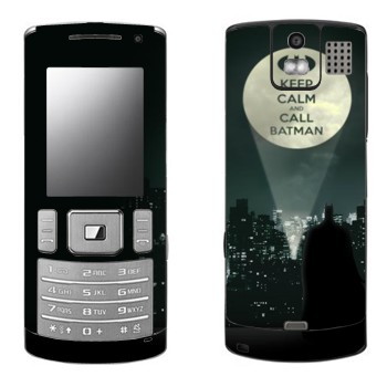   «Keep calm and call Batman»   Samsung U800 Soul