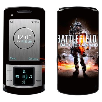   «Battlefield: Back to Karkand»   Samsung U900 Soul