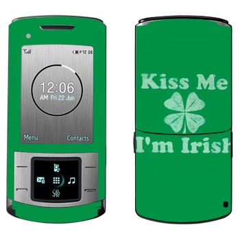   «Kiss me - I'm Irish»   Samsung U900 Soul