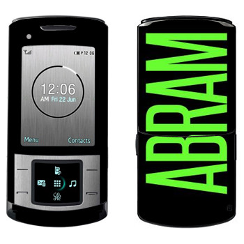   «Abram»   Samsung U900 Soul