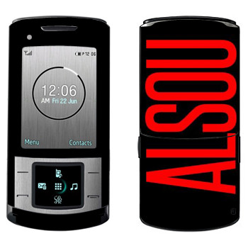   «Alsou»   Samsung U900 Soul