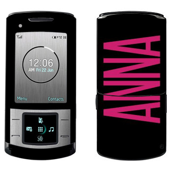   «Anna»   Samsung U900 Soul