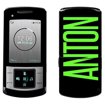   «Anton»   Samsung U900 Soul