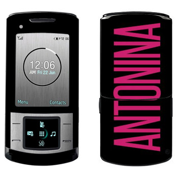   «Antonina»   Samsung U900 Soul