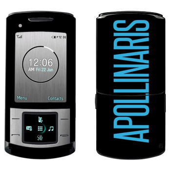   «Appolinaris»   Samsung U900 Soul
