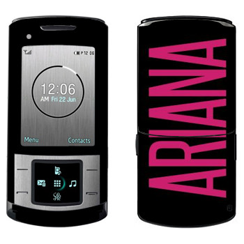   «Ariana»   Samsung U900 Soul