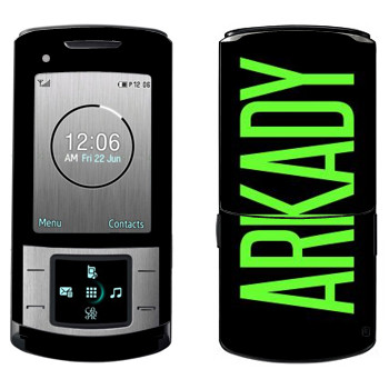   «Arkady»   Samsung U900 Soul